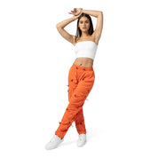 Smoke Rise RED High Rise Multi Bungee Jogger - Sweet Orange