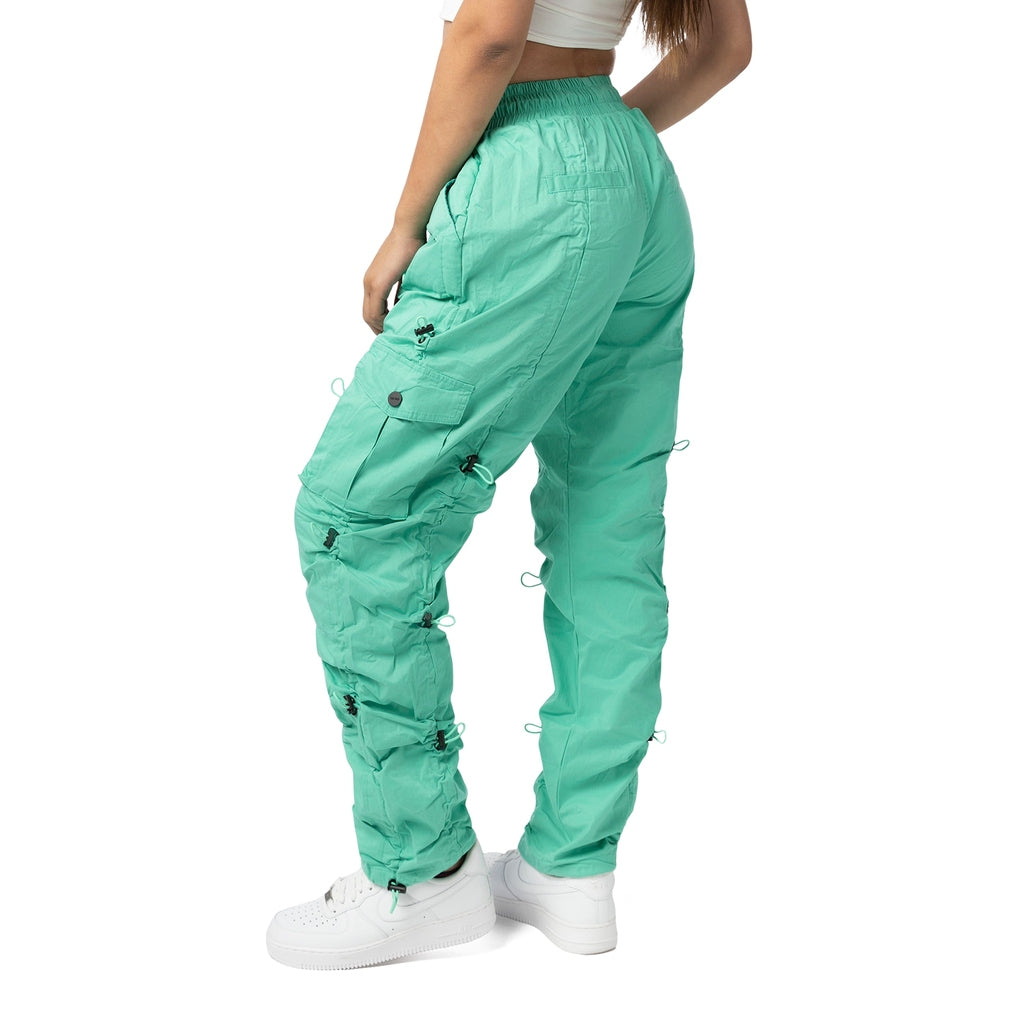 Smoke Rise RED High Rise Multi Bungee Jogger - Jade