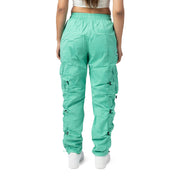 Smoke Rise RED High Rise Multi Bungee Jogger - Jade