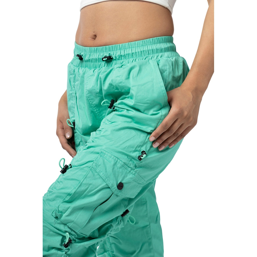 Smoke Rise RED High Rise Multi Bungee Jogger - Jade