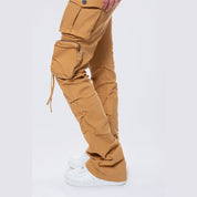 Smoke Rise RED High Rise Stacked Utility Twill Pants - Khaki