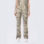 Smoke Rise RED Stacked Utility Overalls - Khaki Hunting Camo