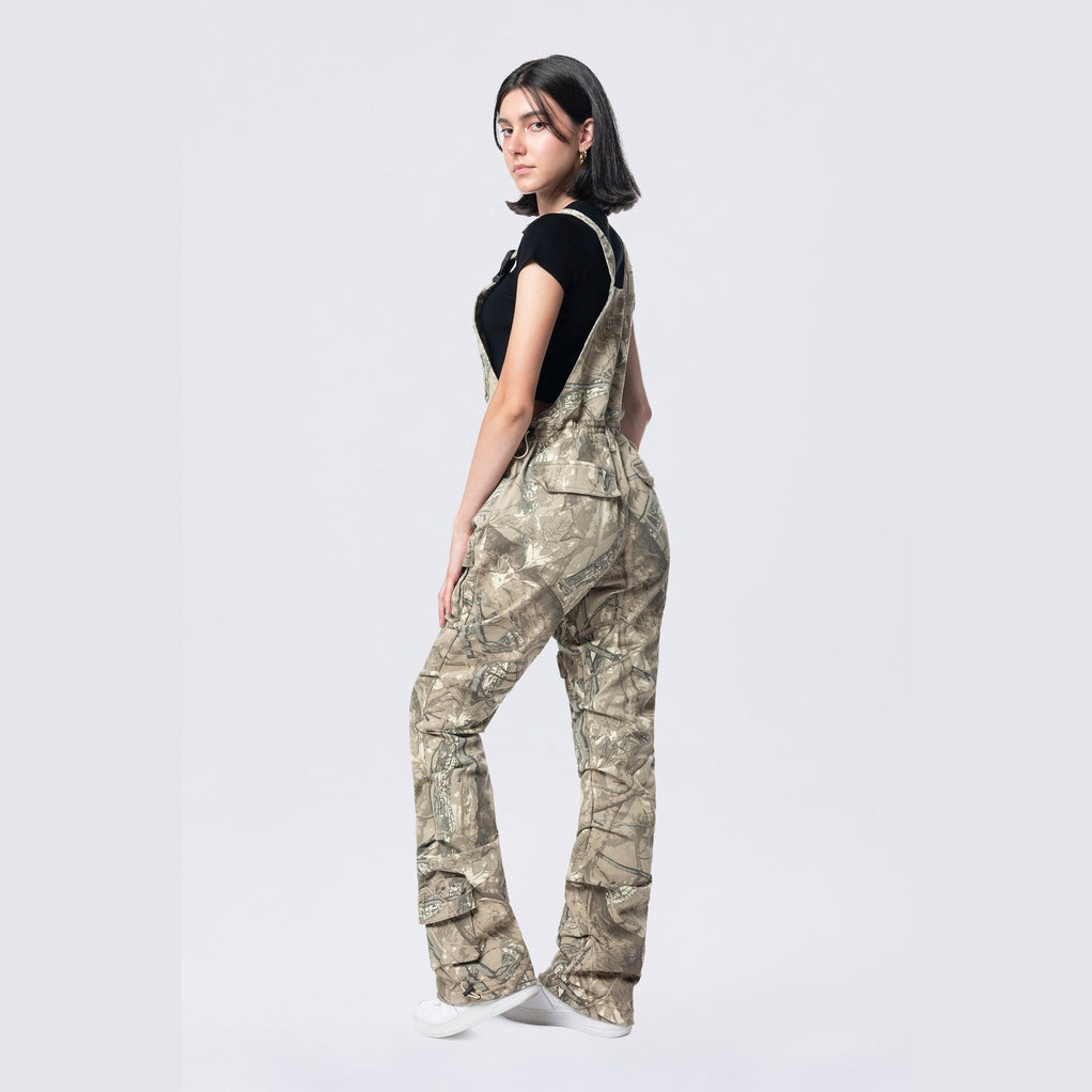 Smoke Rise RED Stacked Utility Overalls - Khaki Hunting Camo