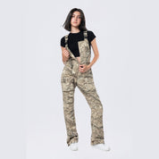 Smoke Rise RED Stacked Utility Overalls - Khaki Hunting Camo