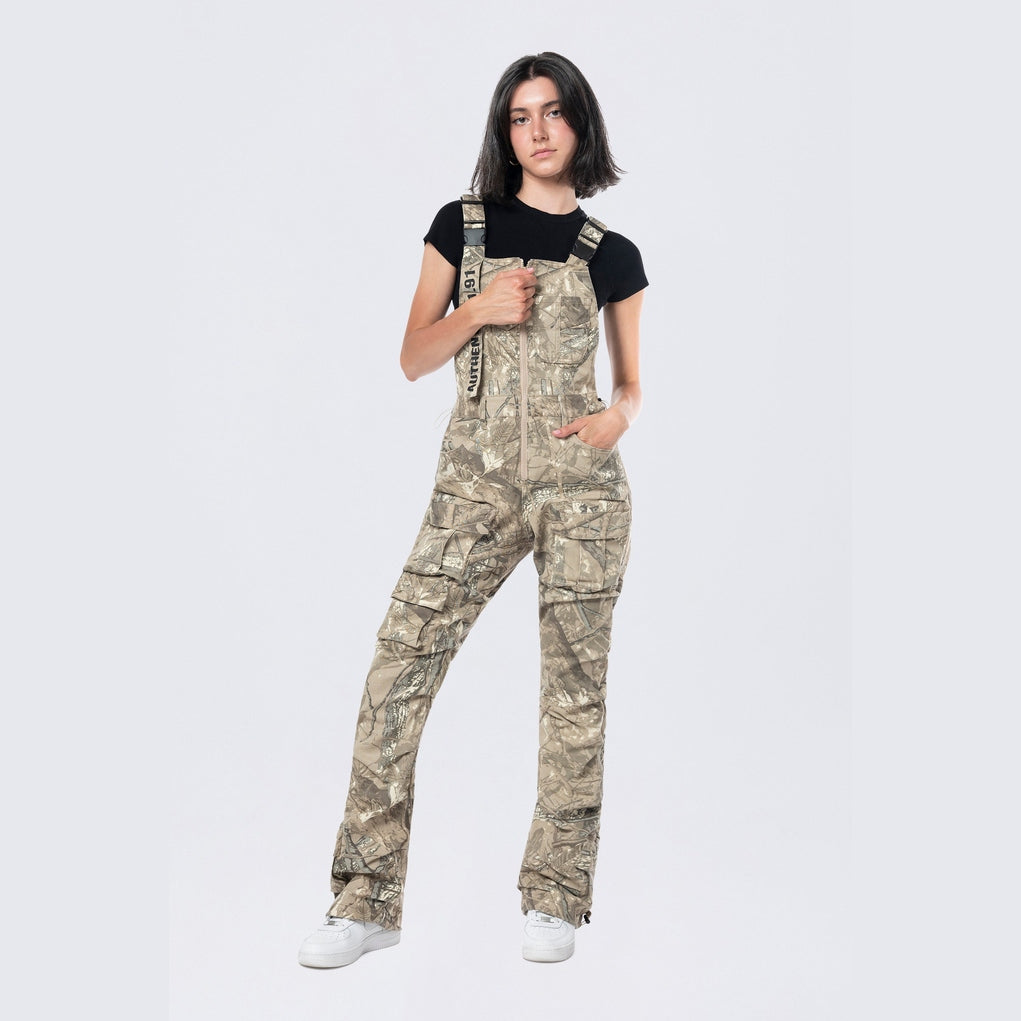 Smoke Rise RED Stacked Utility Overalls - Khaki Hunting Camo