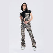 Smoke Rise RED Utility Overalls - Olive Hunting Camo