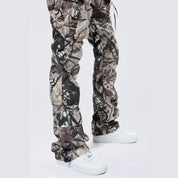 Smoke Rise RED Utility Overalls - Olive Hunting Camo