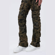 Smoke Rise RED High Rise Stacked Artisan Wash Twill Pants - Hawthorne