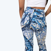 High Rise Bootcut Stacked Utility Twill Pants