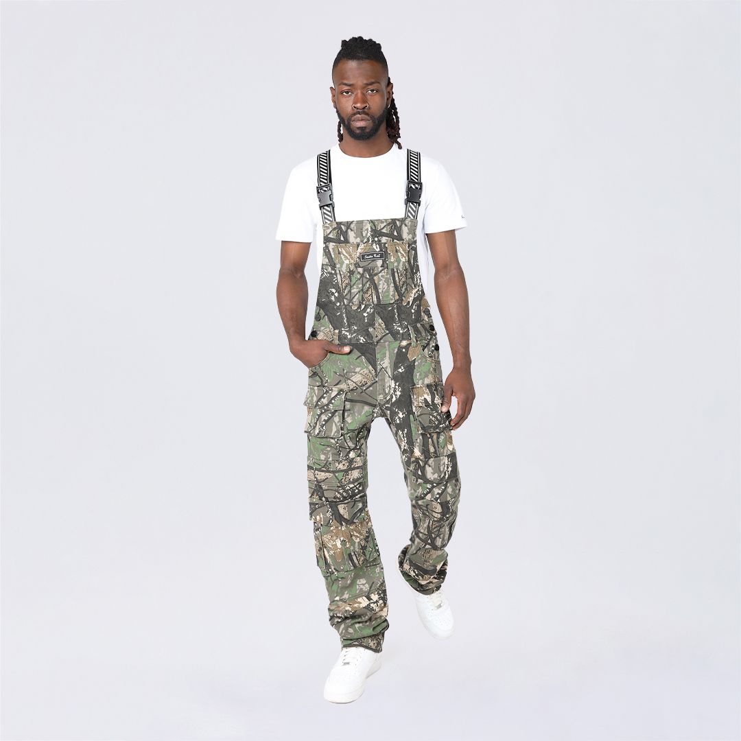 Straight Utility Twill Overalls