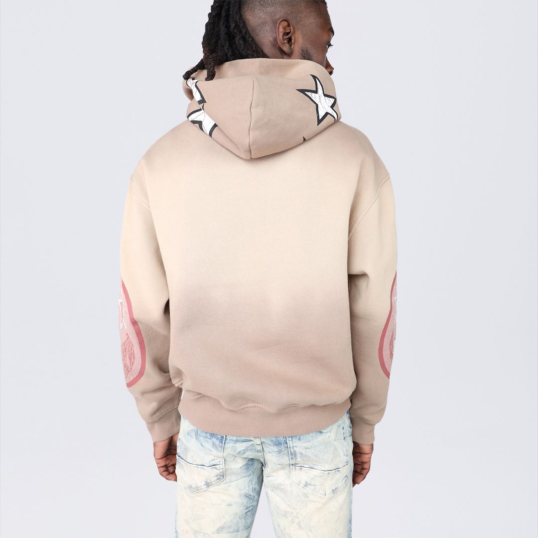 Oversized Maximalist Fleece Hoodie