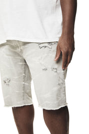 Big and Tall - Essential Jean Shorts - Cloud Grey