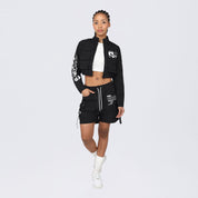 Slouched Utility Windbreaker Shorts