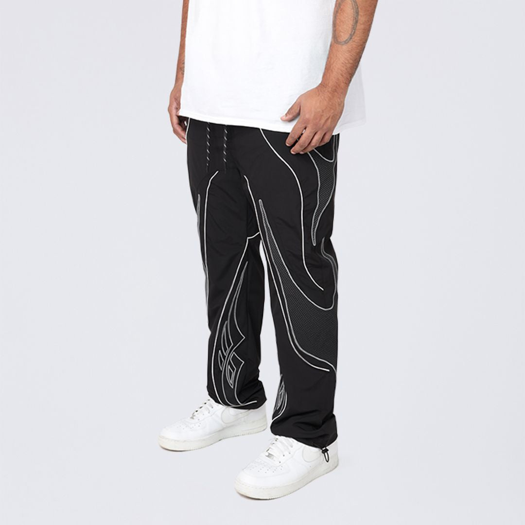 Big and Tall - Straight Maximalist Windbreaker Pants