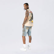 12" Western Jean Shorts