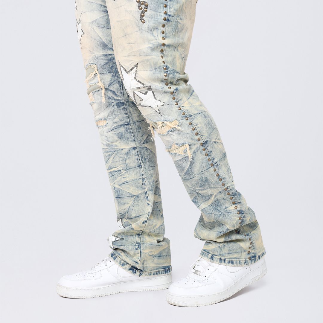 Big and Tall - Maximalist Studded R&R Jeans