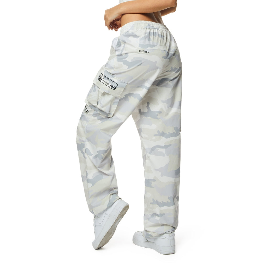 Smoke Rise RED Slouched Straight Pants - Oatmeal Camo