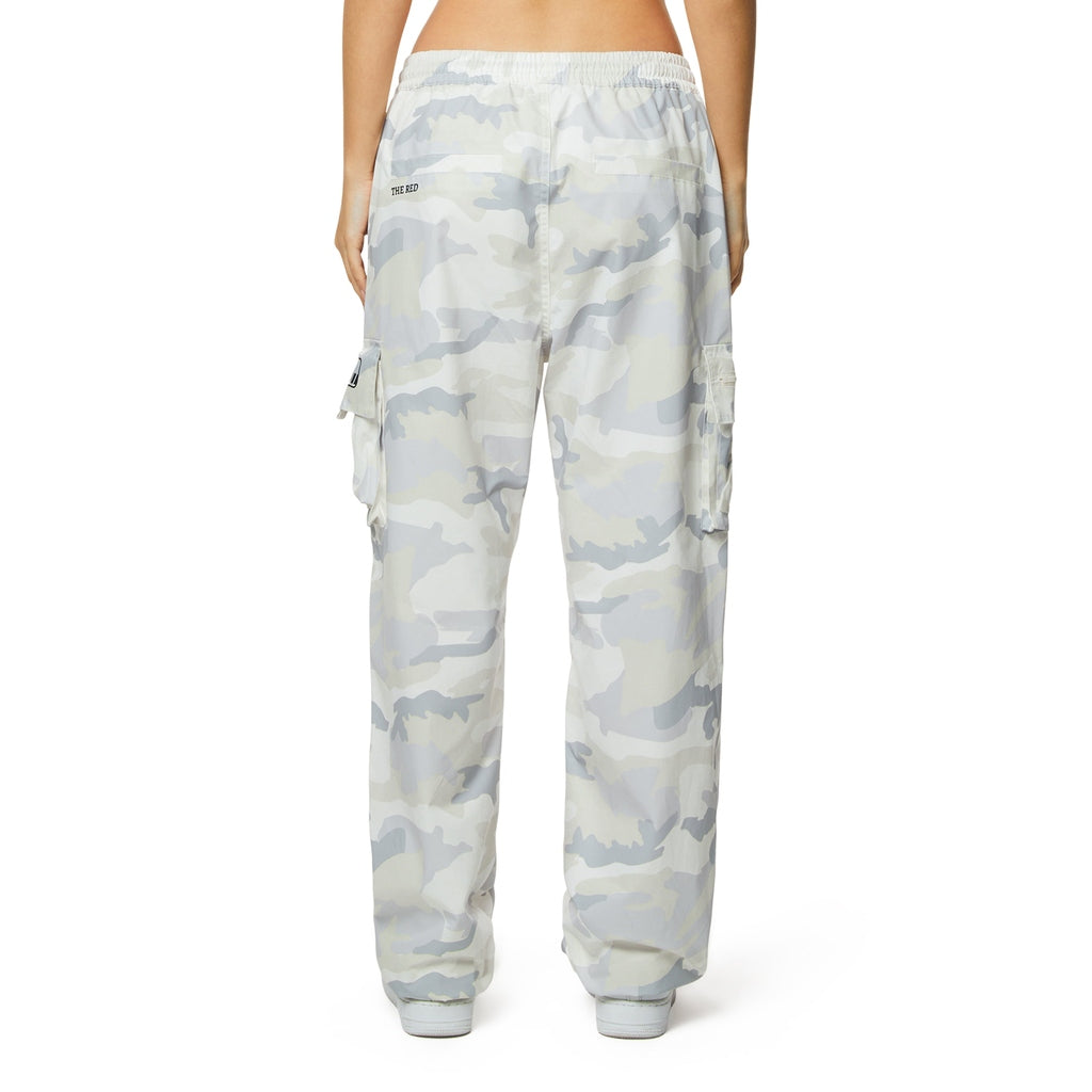 Smoke Rise RED Slouched Straight Pants - Oatmeal Camo