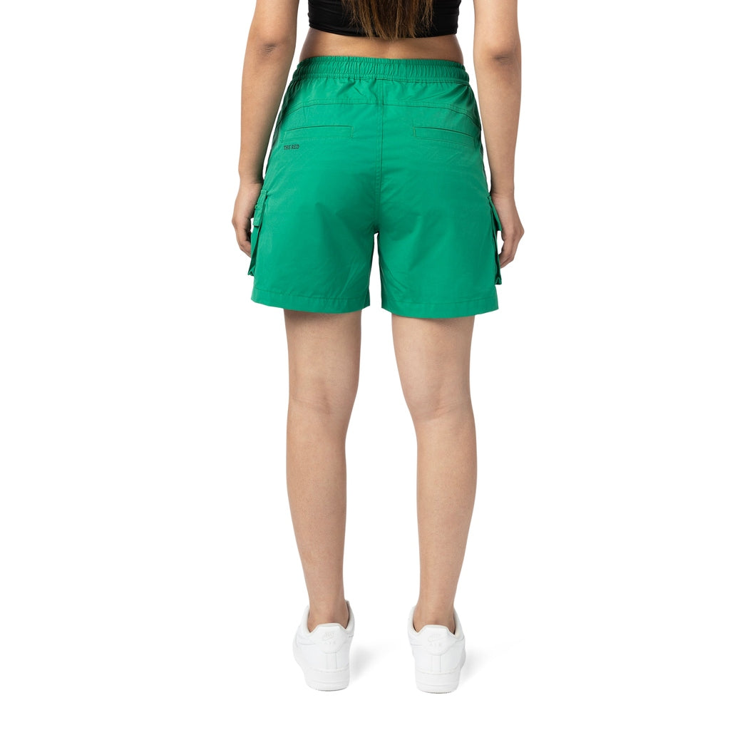 Smoke Rise RED Utility Slouched Shorts - Kelly Green