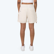 Slouched Utility Windbreaker Shorts