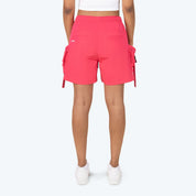 Slouched Utility Windbreaker Shorts