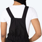 Utility Windbreaker Shortalls - Black
