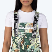 Utility Windbreaker Shortalls - Breezy Tree Camo