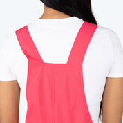 Utility Windbreaker Shortalls - Raspberry