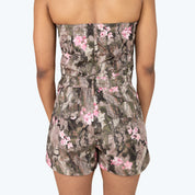 Tube Top Utility Windbreaker Shortalls