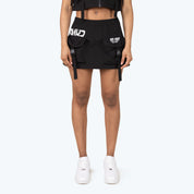 Utility Windbreaker Mini Skirt