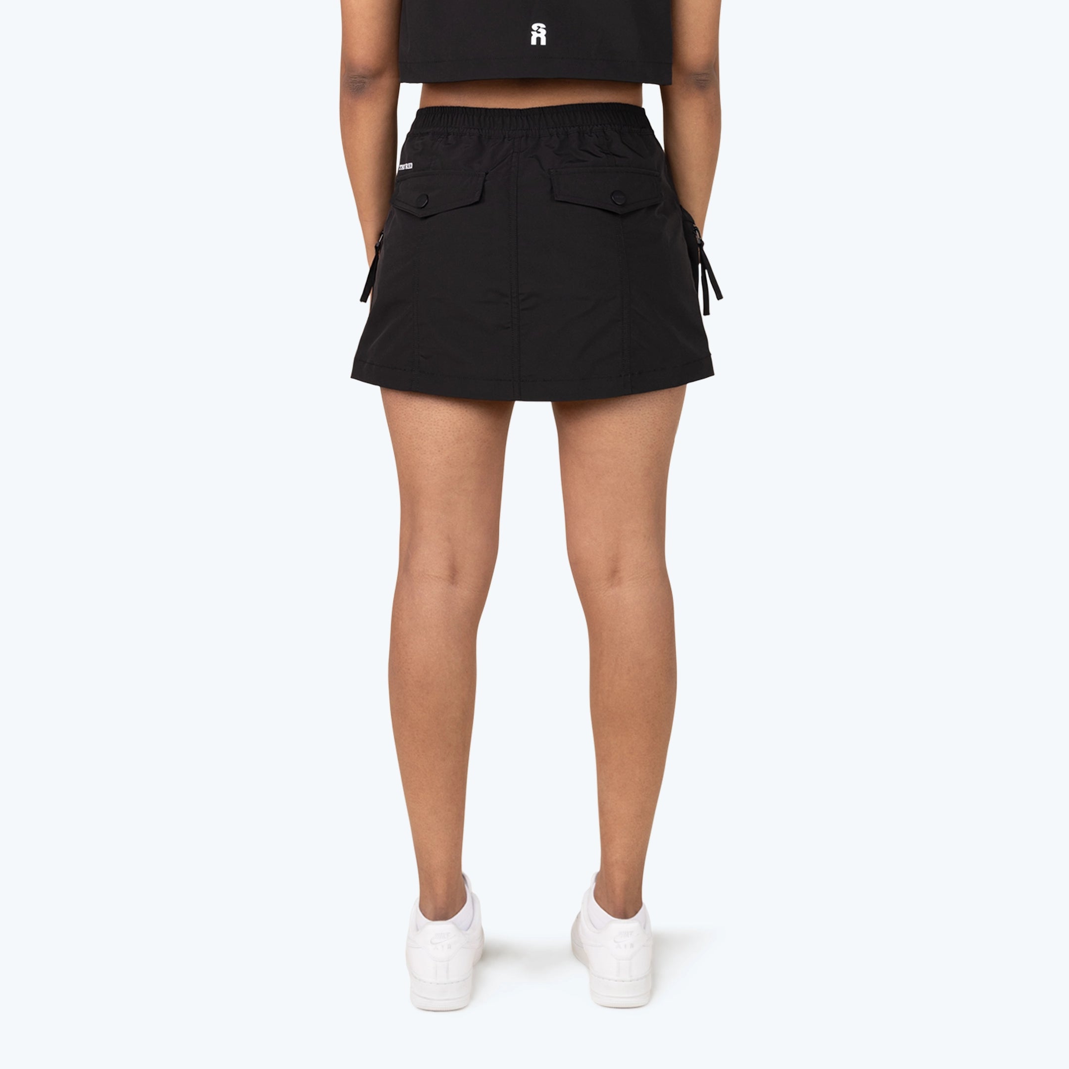 Utility Windbreaker Mini Skirt