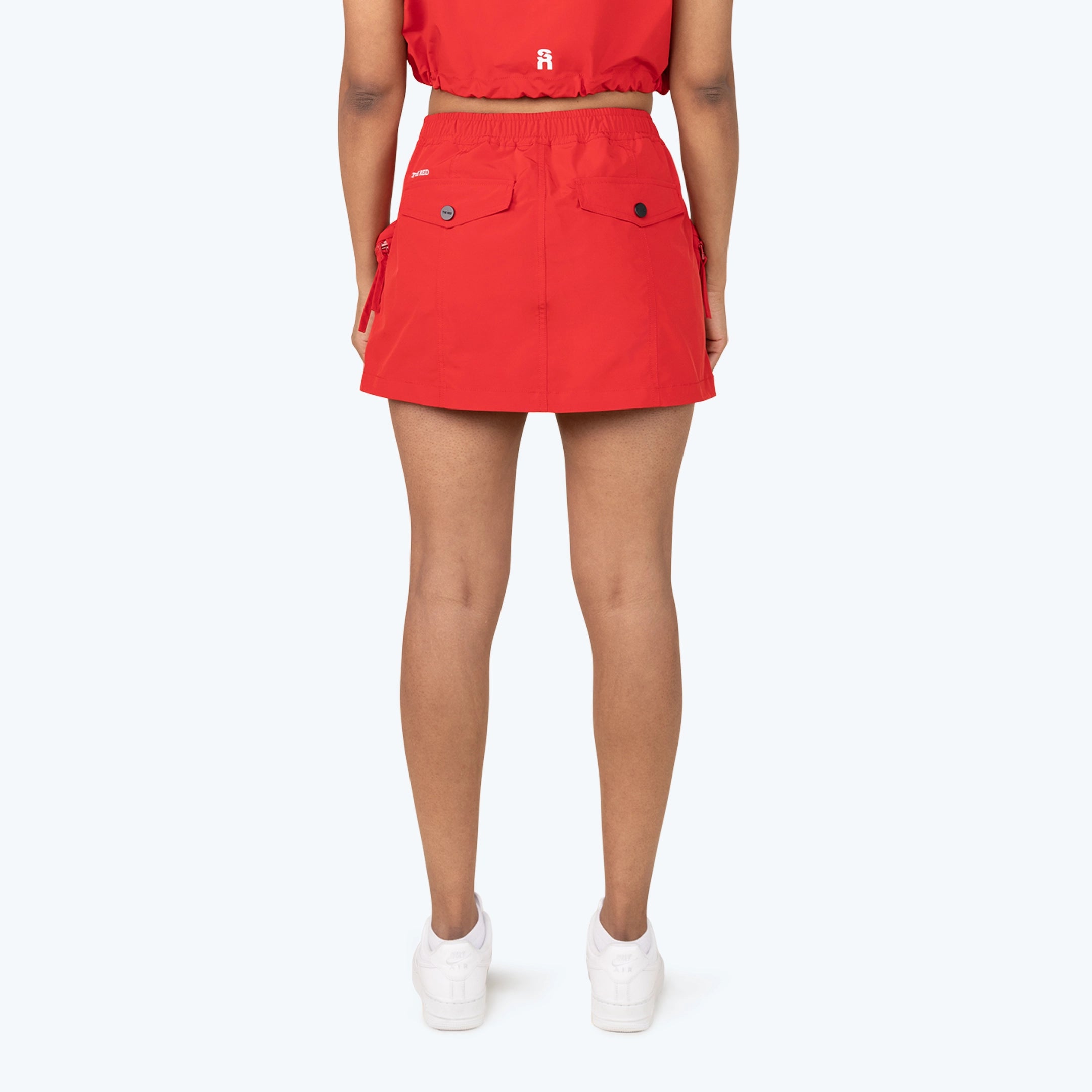 Utility Windbreaker Mini Skirt
