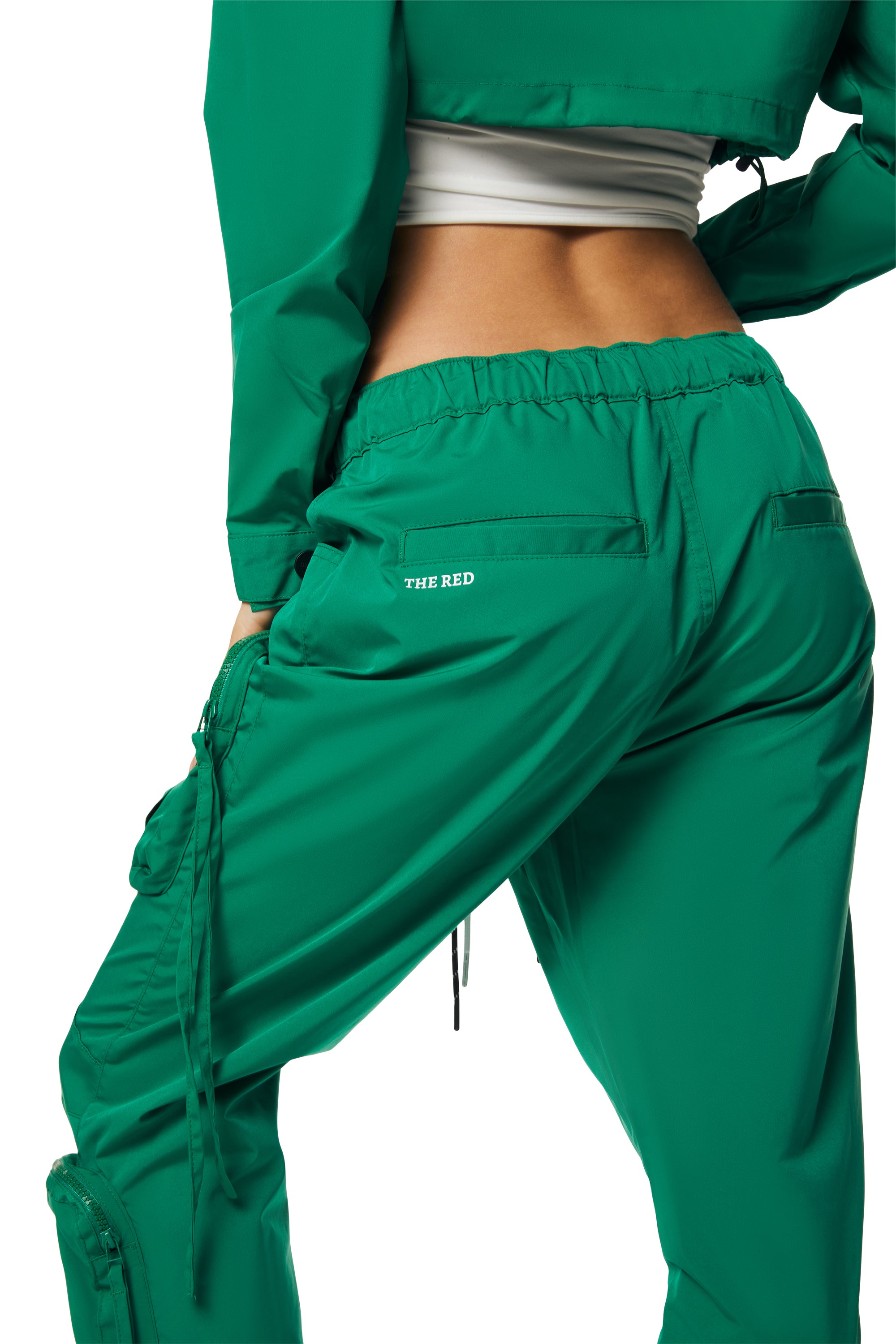 Relaxed Slouched Utility Cargo - Kelly Green