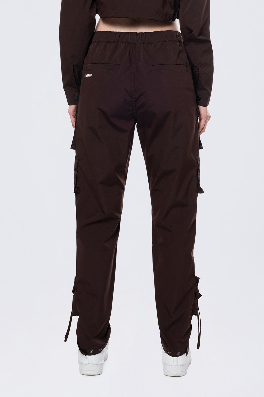 Smoke Rise RED Relaxed Utility Slouched Pants - Espresso