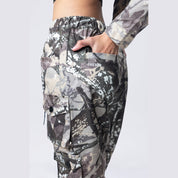 Smoke Rise RED Relaxed Utility Slouched Pants - Olive Hunting Camo