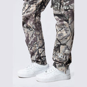 Smoke Rise RED Relaxed Utility Slouched Pants - Olive Hunting Camo
