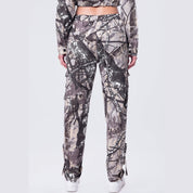 Smoke Rise RED Relaxed Utility Slouched Pants - Olive Hunting Camo