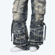 High Rise Wide Leg Jeans - Blue Toast