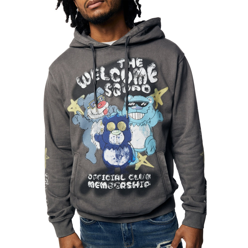 Smoke Rise Fun French Terry Pullover Hoodie - Graphite