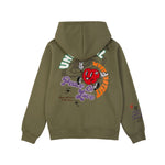 Funfleece Pullover Hoodie - Vintage Army