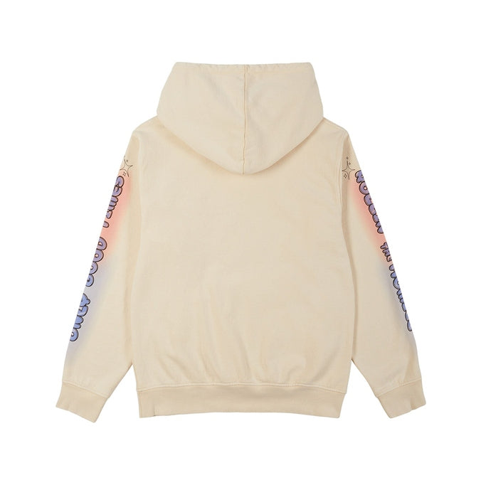 Smoke Rise Fun French Terry Pullover Hoodie - Cream