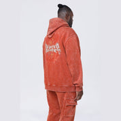 Smoke Rise Big and Tall Big and Tall - Dropped Shoulder Rhinestone Dystopia Hoodie - Picante