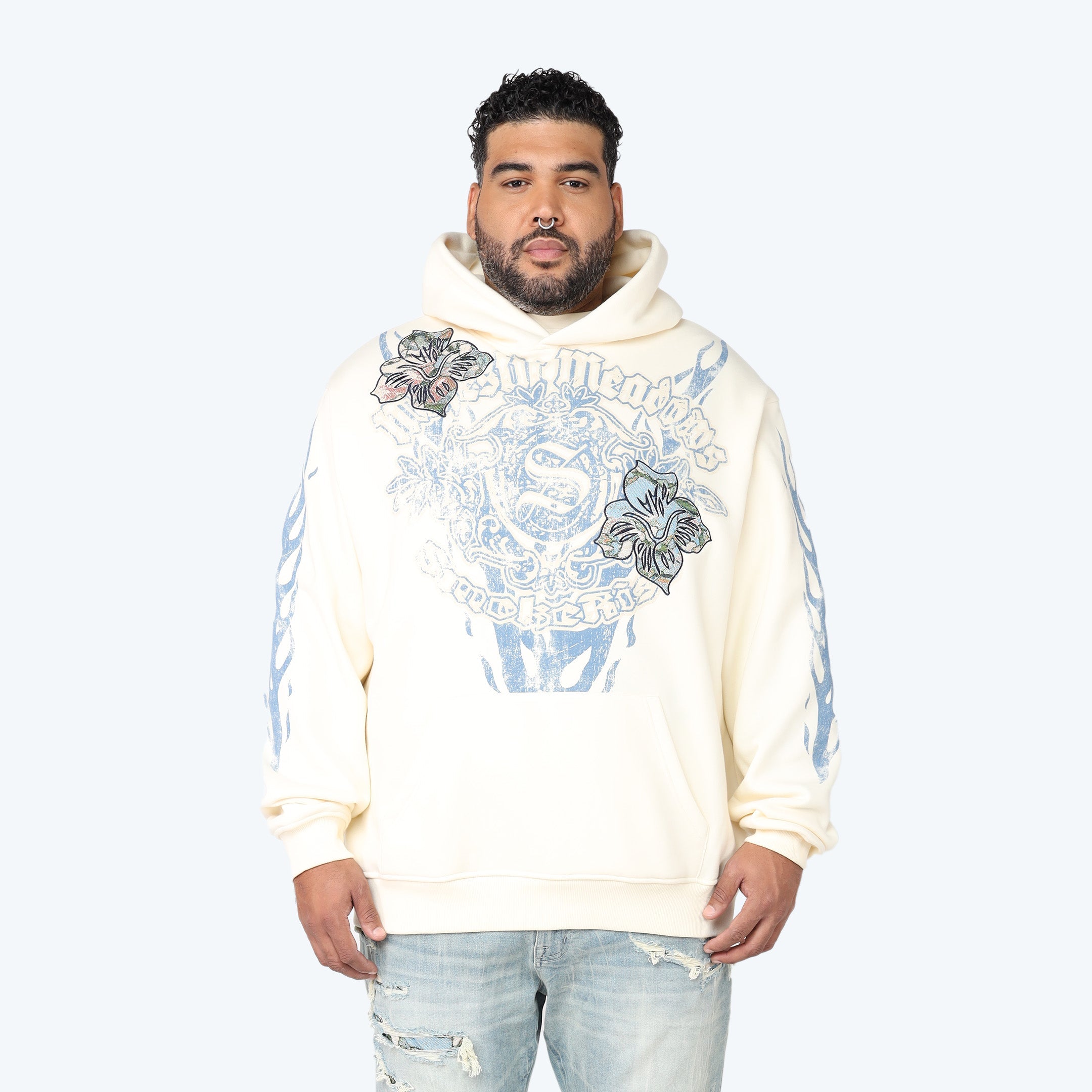 Big and Tall - Fleece Tapestry Hoodie