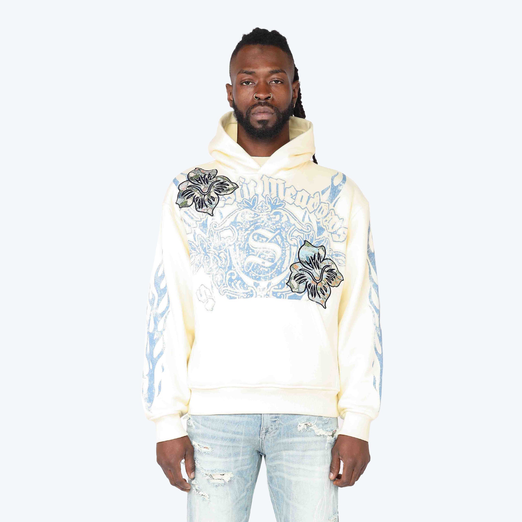 Oversized Fleece Tapestry Hoodie