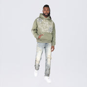 Oversized Fleece Tapestry Hoodie