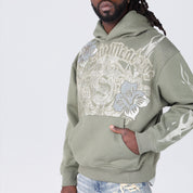 Oversized Fleece Tapestry Hoodie