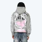 Oversized Havoc Fleece Hoodie - Drizzle