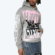 Oversized Havoc Fleece Hoodie - Drizzle