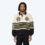 Ivy Rugby L/S Tee - Black