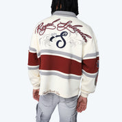 Ivy Rugby L/S Tee - Chalk